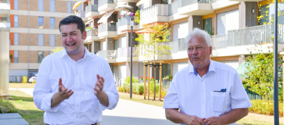 Besuch Oberbürgermeister „Am Alsterplatz“