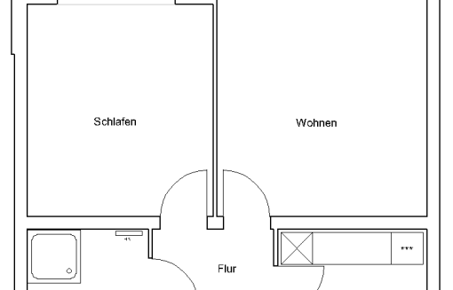 Thüringenplatz 11, 5 M - barrierefreie Zweizimmerwohnung mit Freisitz (WBS 60+, 2 Personen) - Photo 3