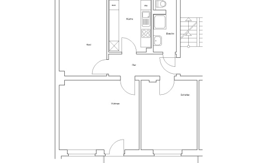 Siegfriedstr. 95, 1 L - Frisch renovierte 3-Zimmer Wohnung mit Balkon - Foto 3