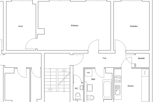 Kriemhildstr. 10, 1 R - Schöne 3-Zimmer Wohnung mit Tageslichtbad - Foto 1