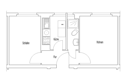 Kriemhildstr. 15, E M - Frisch renovierte 1,5-Zimmer Wohnung mit Tageslichtbad - Photo 2