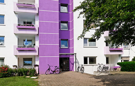 Niddastr. 5, 3 3 - Modernisierte 2-Zimmer-Wohnung mit Loggia! WBS notwendig! - Photo 4