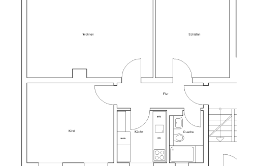 Am Flaschendreherkamp 3, E L - Frisch sanierte Wohnung in schönem grünen und zentralem Wohngebiet - Foto 2