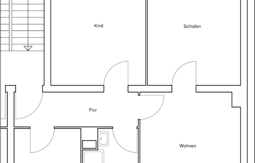 Hans-Porner-Str. 32, 2 L - Gut geschnittene 3 Zimmer Wohnung mit Tageslichtbad - Photo 3