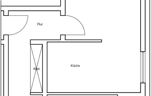 Niddastr. 1, 2 5 - Erstbezug nach Modernisierung! 2-Zimmer-Wohnung mit Loggia. WBS notwendig! - Foto 5
