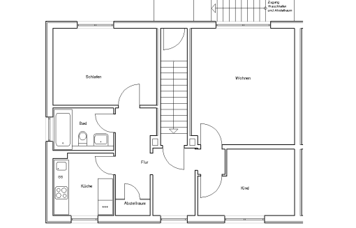 Riesebergstr. 2, 1 - Modernisierte 3 Zimmer Wohnung mit Reihenhausflair im Siegfriedviertel - Foto 2