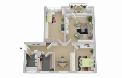 Möhlkamp 23, 6 R - Großzügige 3-Zimmer-Wohnung mit Loggia und Aufzug! - Foto 4