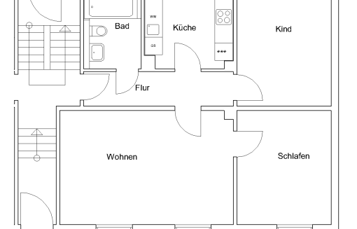 Saarstr. 136, E R - Schöne 3-Zimmer Wohnung mit Tageslichtbad! - Photo 2