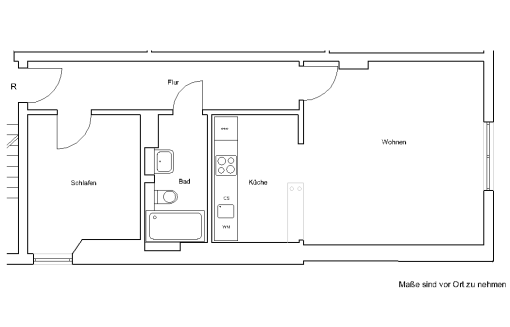 Siegfriedstr. 36, E R - Frisch modernisierte 2-Zimmer Wohnung mit bodengleicher Dusche - Photo 3