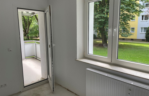 Im Wasserkamp 15, E L - Modernisierte 3-Zimmer-Wohnung im Erdgeschoss mit Loggia und viel Stauraum! - Photo 4