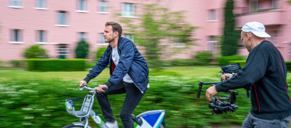 Videodreh Nibelungen-Bike