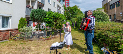 Konzert in der Gerastraße